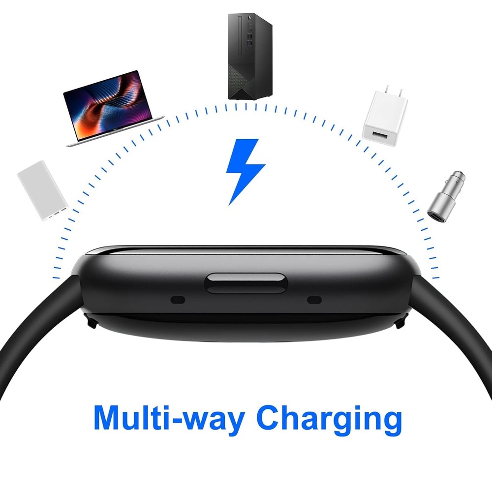 Compact 3.3 Ft Type C Replacement Cable for Garmin Watches - Fast Charging