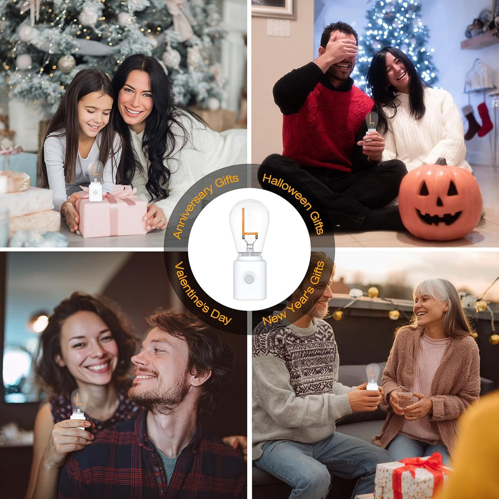 LED Night Light Plug In, Motion Sensor Night Light with Adjustable Brightness 3