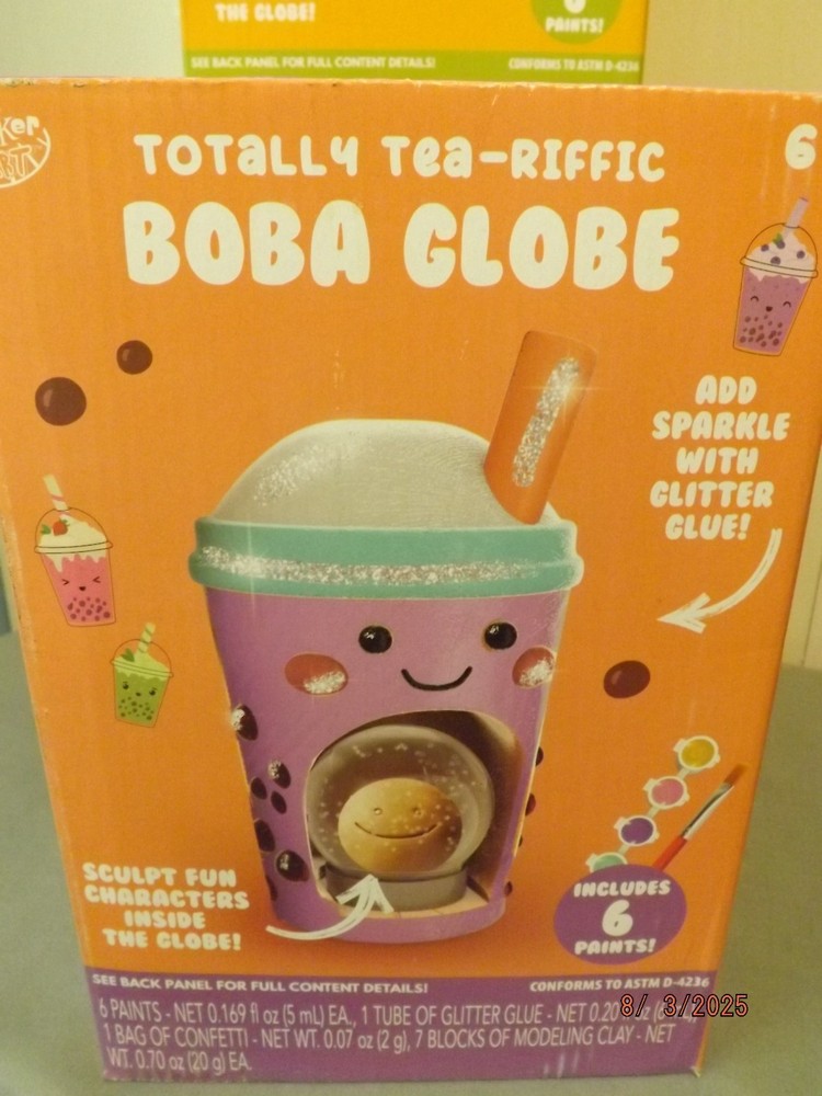 Totally Tea-Riffic Boba Globe NEW
