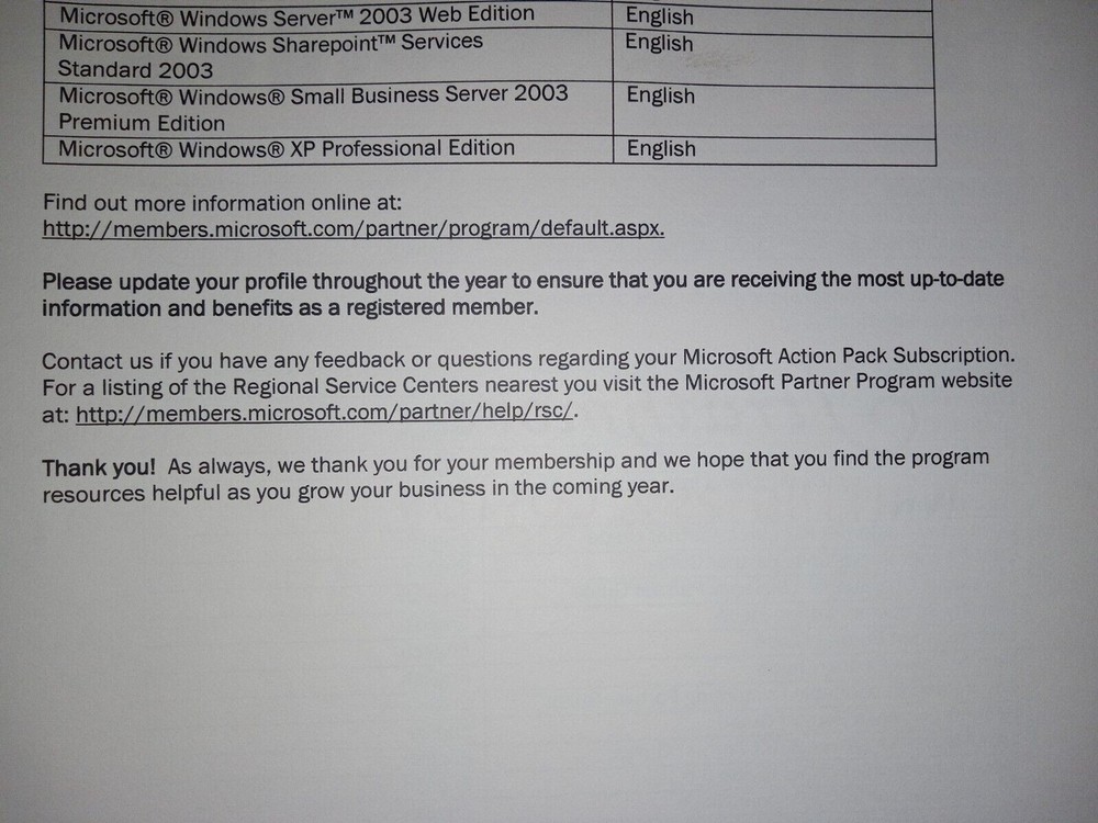 Microsoft Partner Guides 2004-2005 Complete Action Pack NEW! SQL OFFICE...