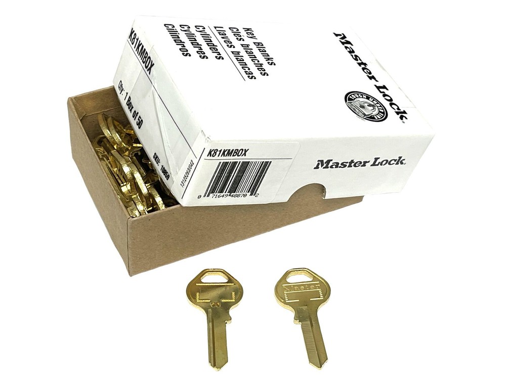 Master Lock K81KM Key Blanks (50-Pack)
