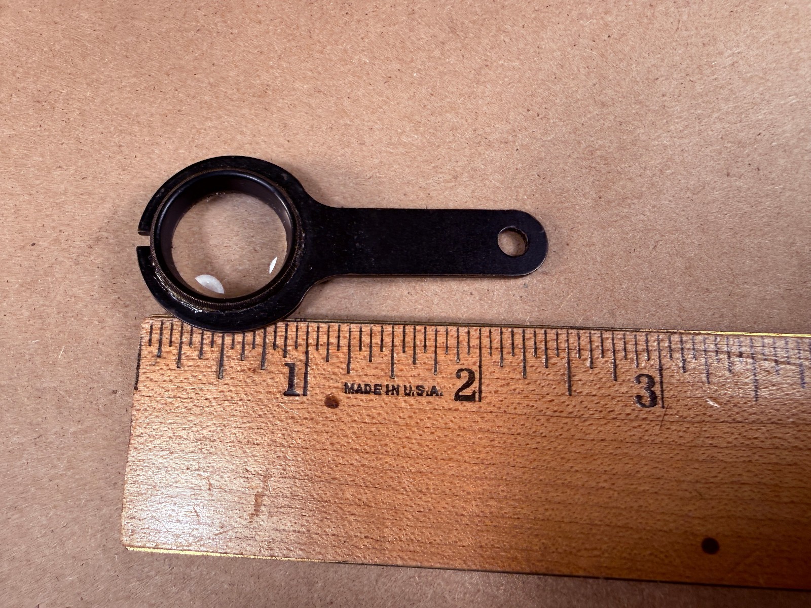 Vintage Magnifying Glass or Loupe or Microscope Part?