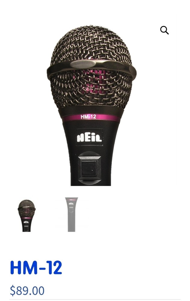Heil HM-12 Microphone with GENESIS ELEMENT
