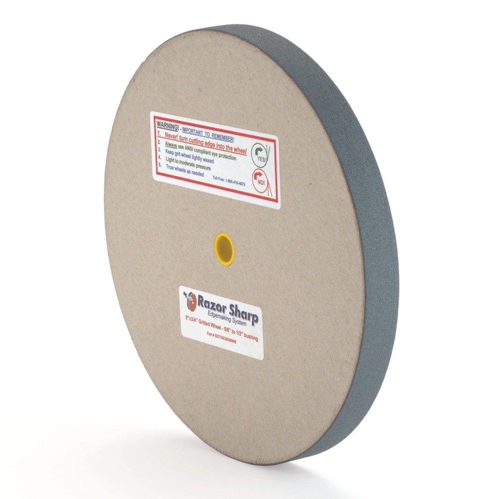 Razor Sharp Edgemaking 8in Grit Wheel 8x.75x.625