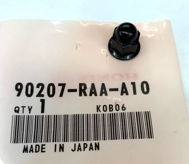 Genuine Honda Ignition Coil Nut 90207-RAA-A10