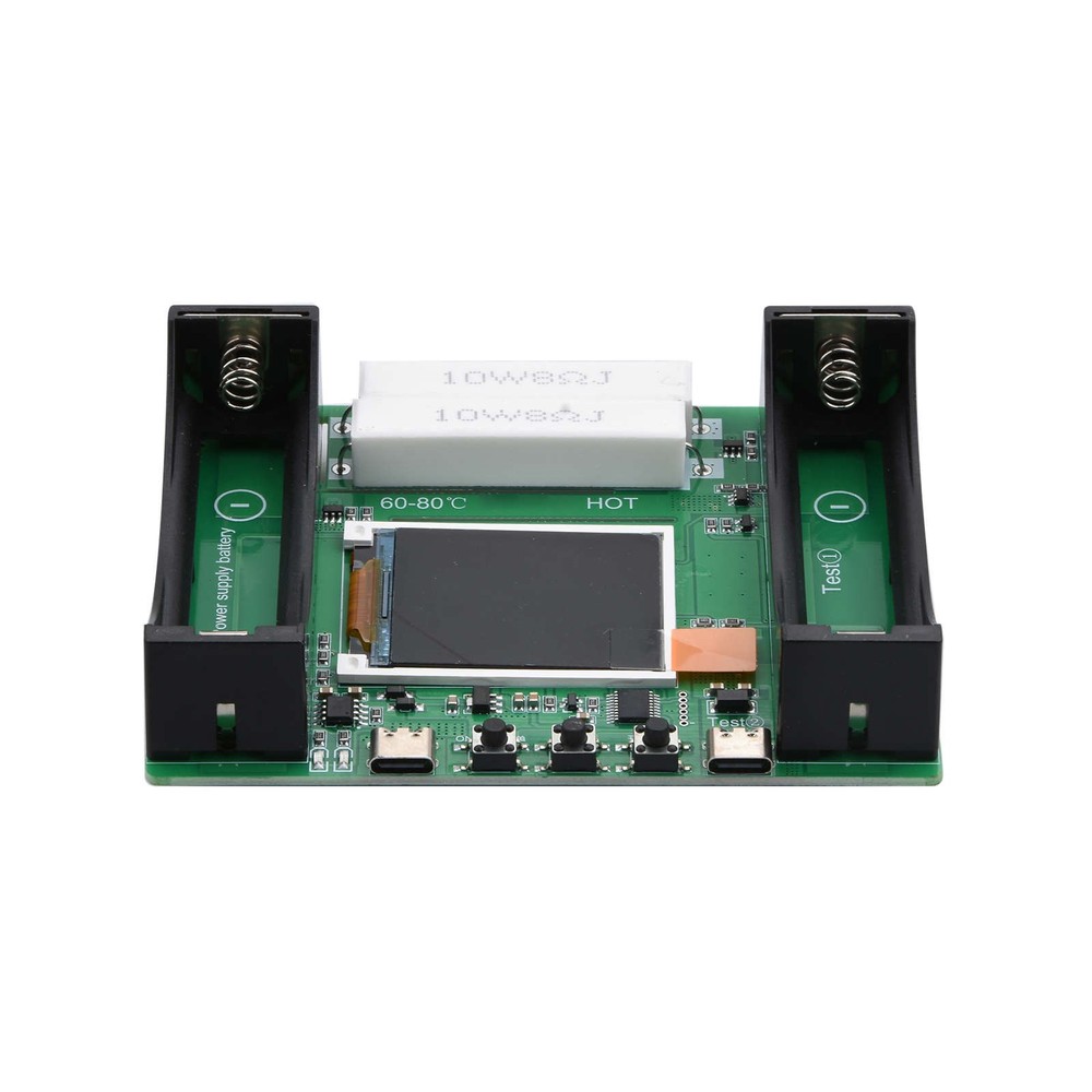 18650 Battery Capacity Tester Internal Resistance Detector Type-C Interface