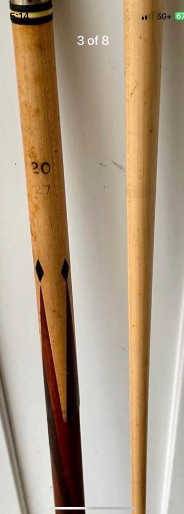 Tommy Parker 2 Piece Pool Cue Blank