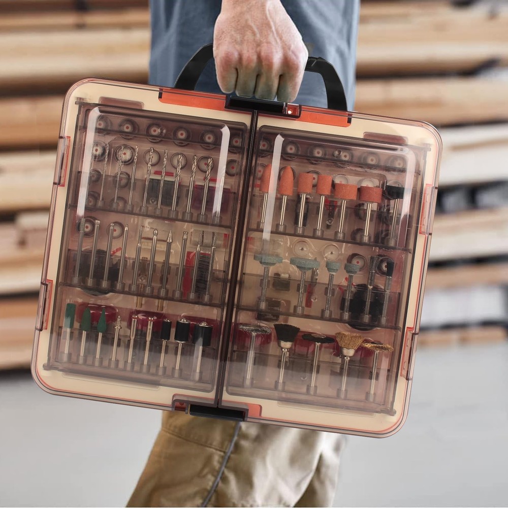 508-Piece Rotary Tool Accessory Kit,1/8" Multi-Purpose Rotary Tool Bits with ...