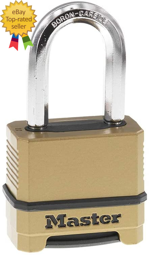 Combination Lock  Heavy Duty Weatherproof Padloc   Resettable