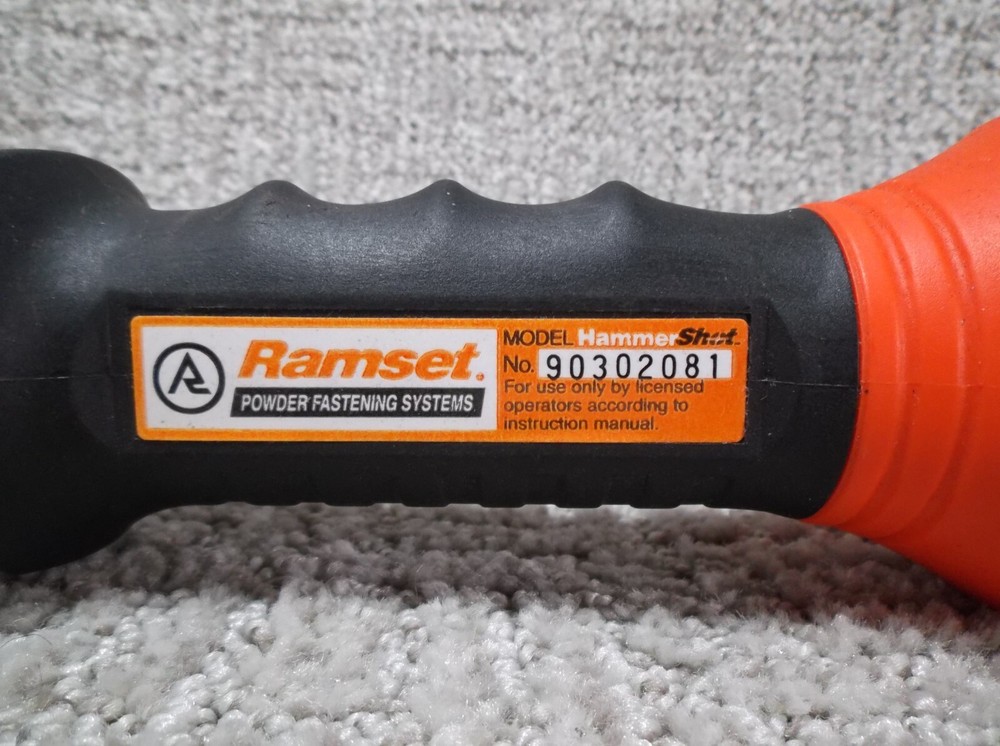Ramset Hammer Shot 0.22 Caliber Powder Actuated Tool.