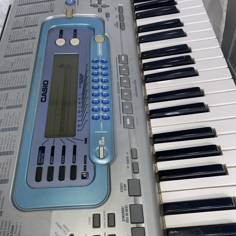 CASIO WK-3000 - Keyboard - Tested & Working ( NO POWER ADAPTER )