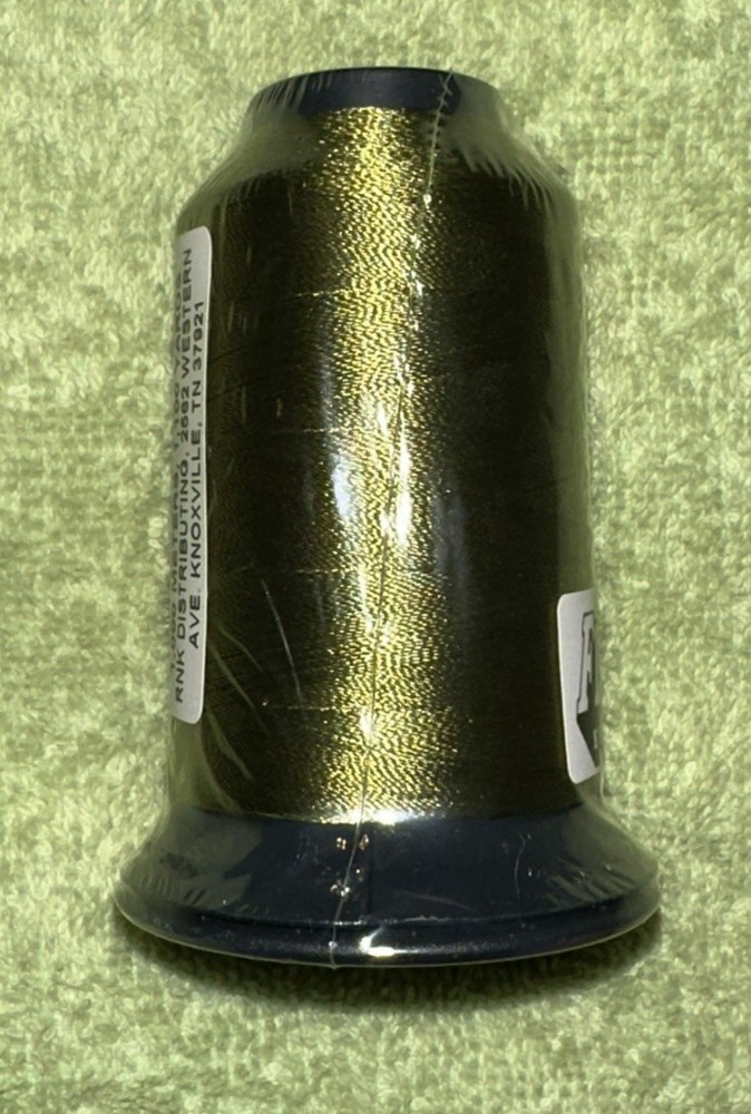 Floriani Embroidery Thread PF2011 Green Polyester 1,100 Yards NOS