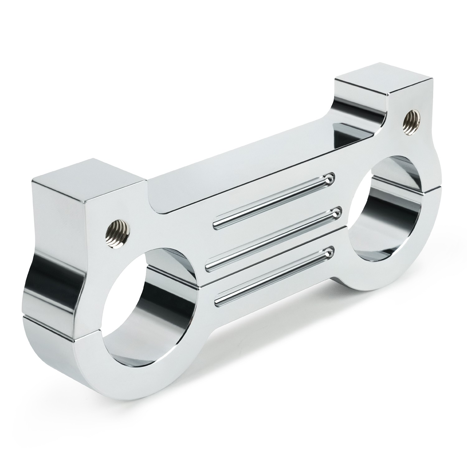 Gauge Riser Relocation Kit For Harley Sportster Dyna 1 1/4" Clamp