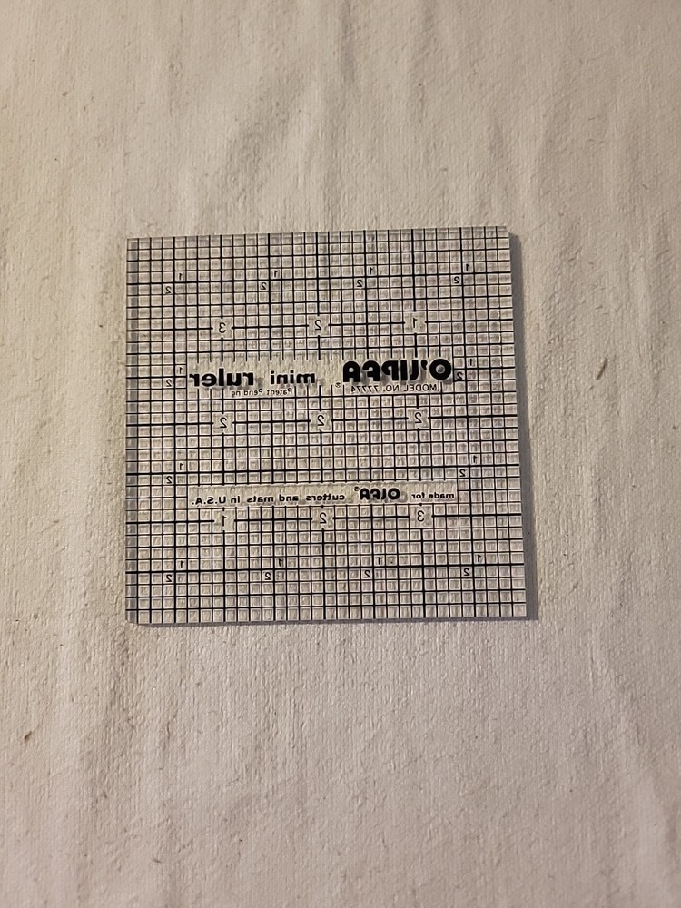 O'lipfa Mini Ruler 4 X 4