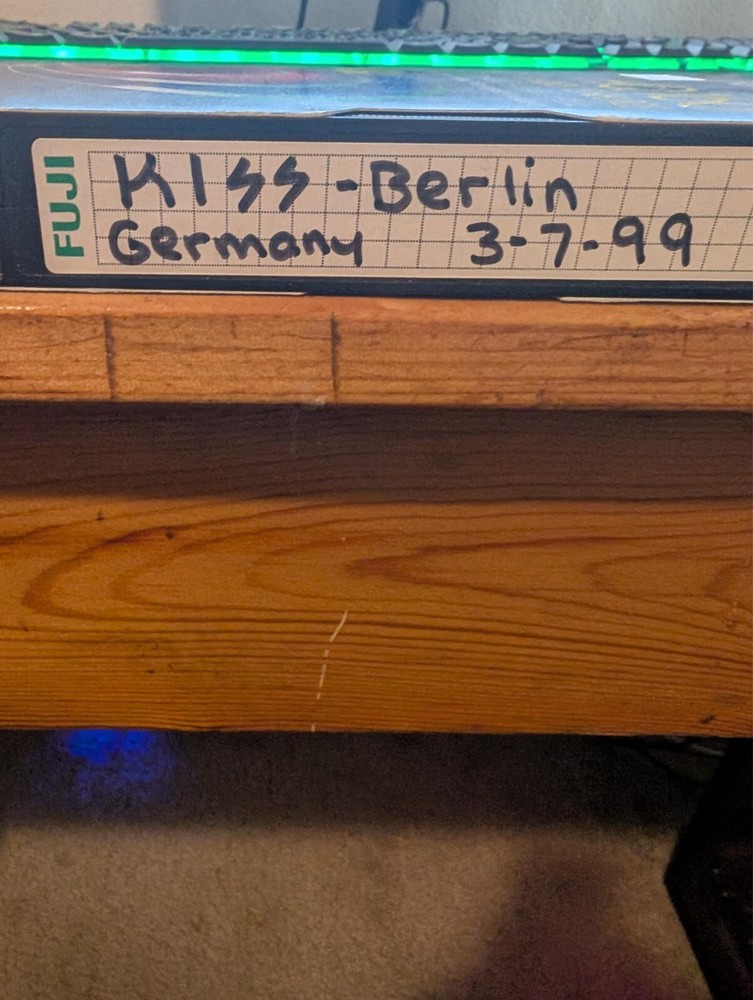 Kiss Psycho Circus live Berlin 1999 VHS