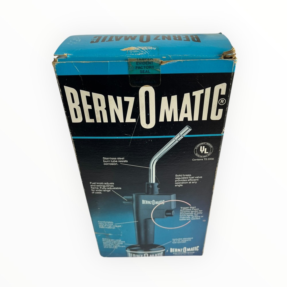 BernzOmatic TS2000 Trigger Start 2-Piece Propane Torch Kit - New Other