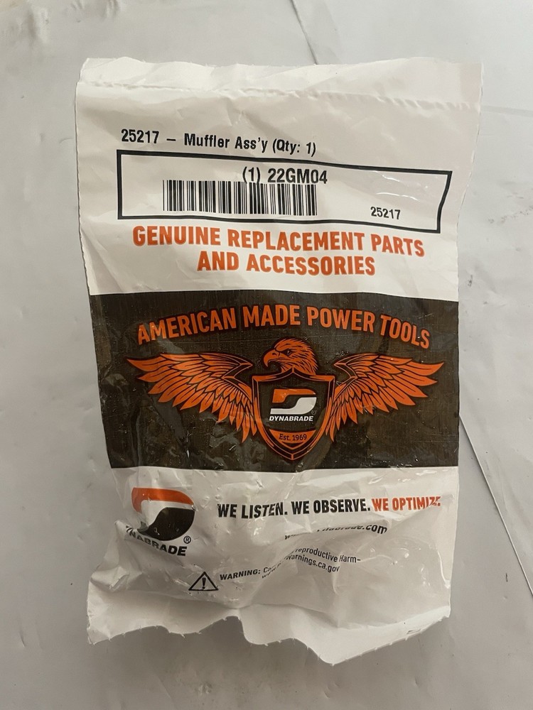 Dynabrade Muffler Assembly #25217