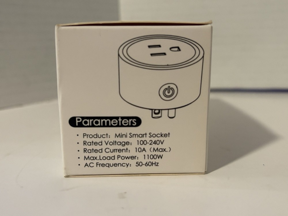 Smart Plug 2-Pack WiFi Mini Socket Outlet Compatible with Alexa Google App New