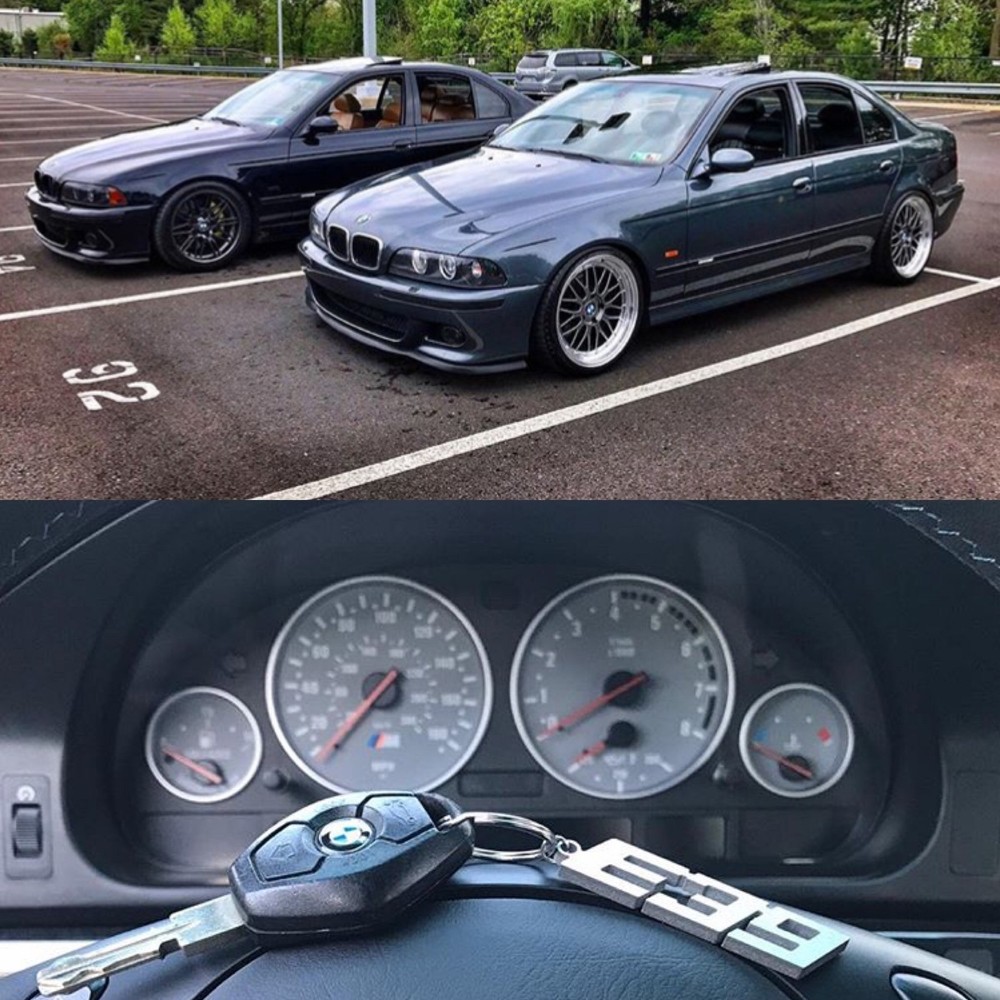 E39 Key Chain, Stainless steel