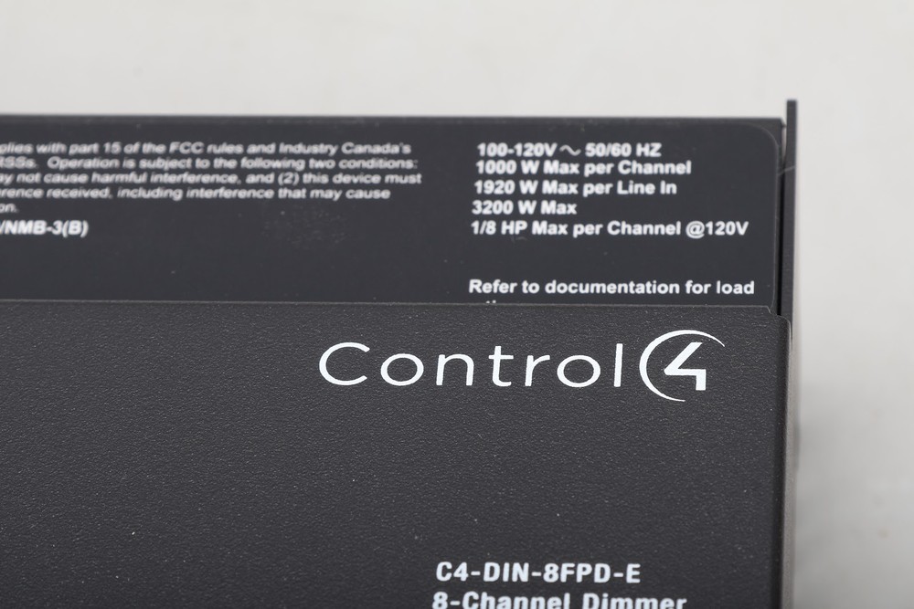 Control4 C4-DIN-8FPD-E 8-Channel Forward Phase Dimmer With Box