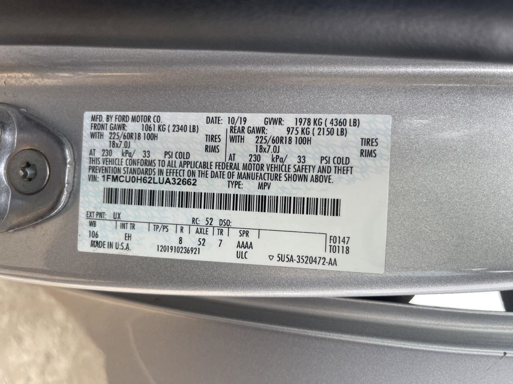 Camera/Projector Radar Unit Front Fits 19-24 EDGE 1016860