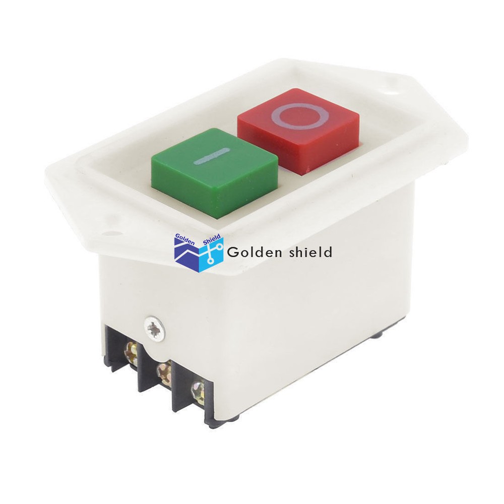 LC3-10 I/O Start Stop Self-Locking Push Button Switch 220/380V 10A✦Kd