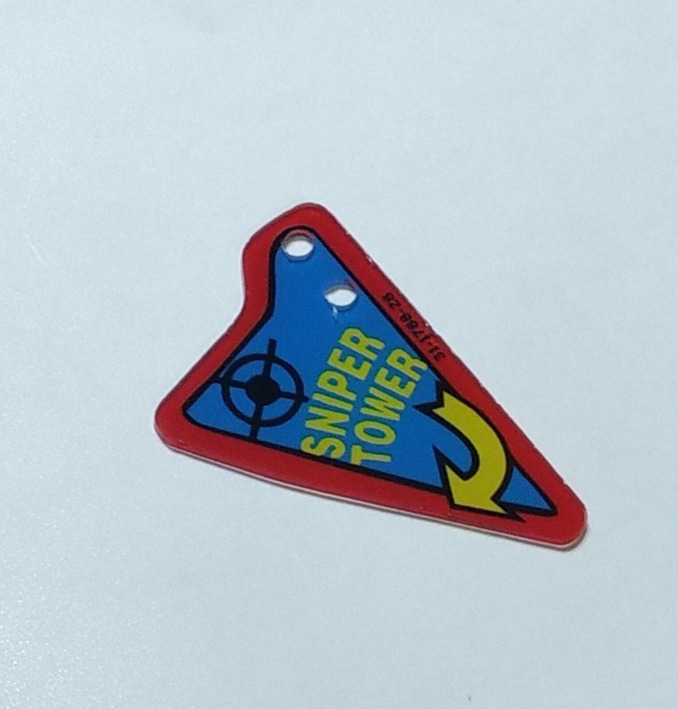 Bally Judge Dredd Pinball Machine sniper tower Plastic