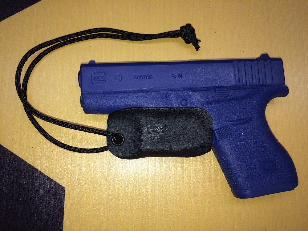 Kydex Trigger Guard for Glock 43 Black