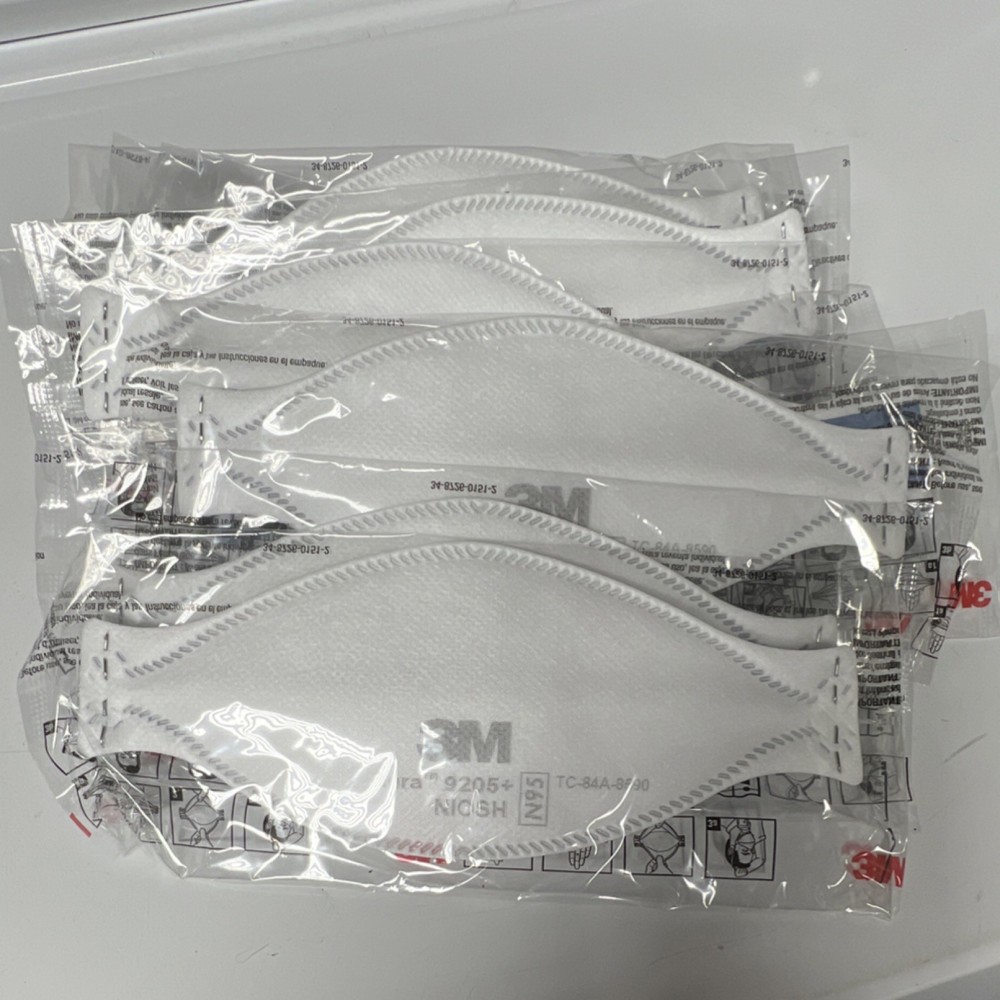 3M Aura 9205+ N95 Flat-Fold Universal Disposable Masks