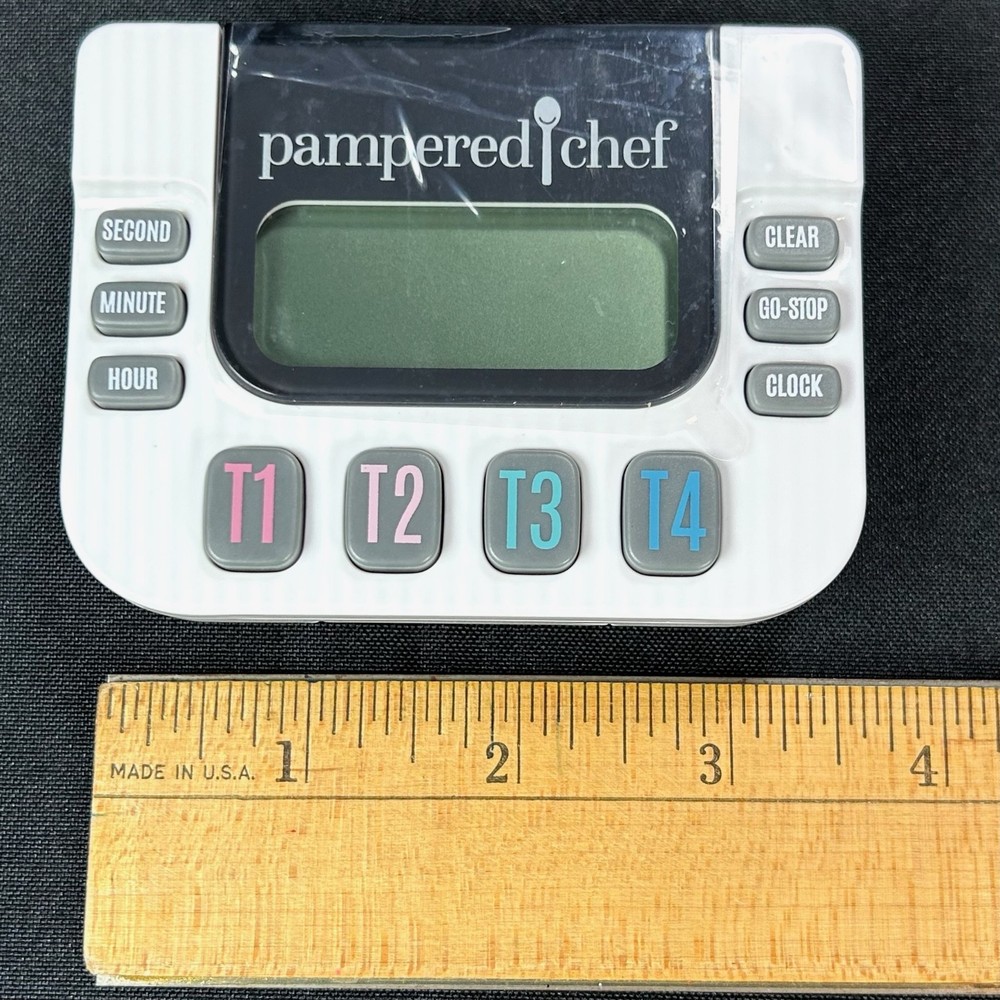 The Pampered Chef Digital Kitchen Timer #100479 New in box