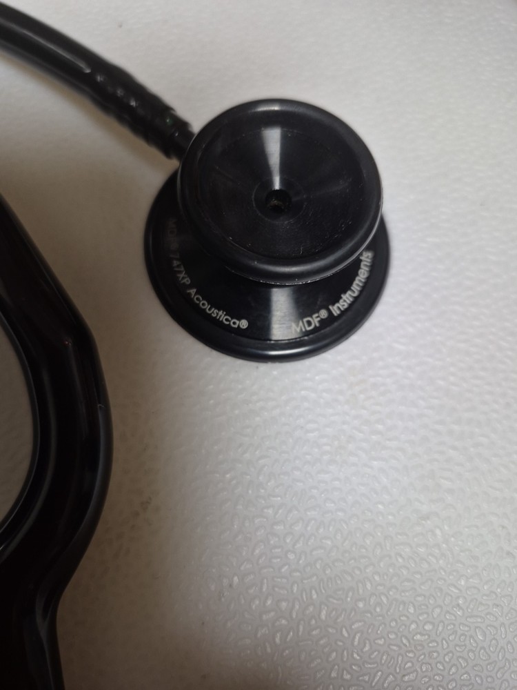 mdf stethoscope black