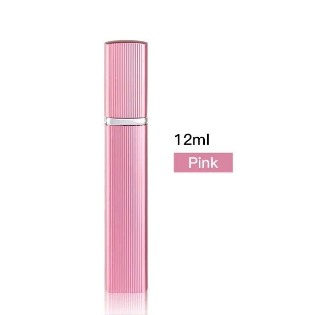 3PCS Empty Refillable Travel Glass Perfume Bottle With Spray Atomizer 12ml US