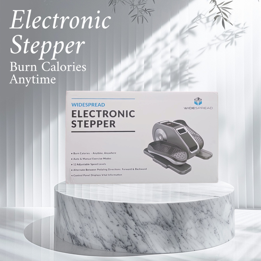 Widespread Under Desk Elliptical Electronic Stepper 12 Speed Exercise