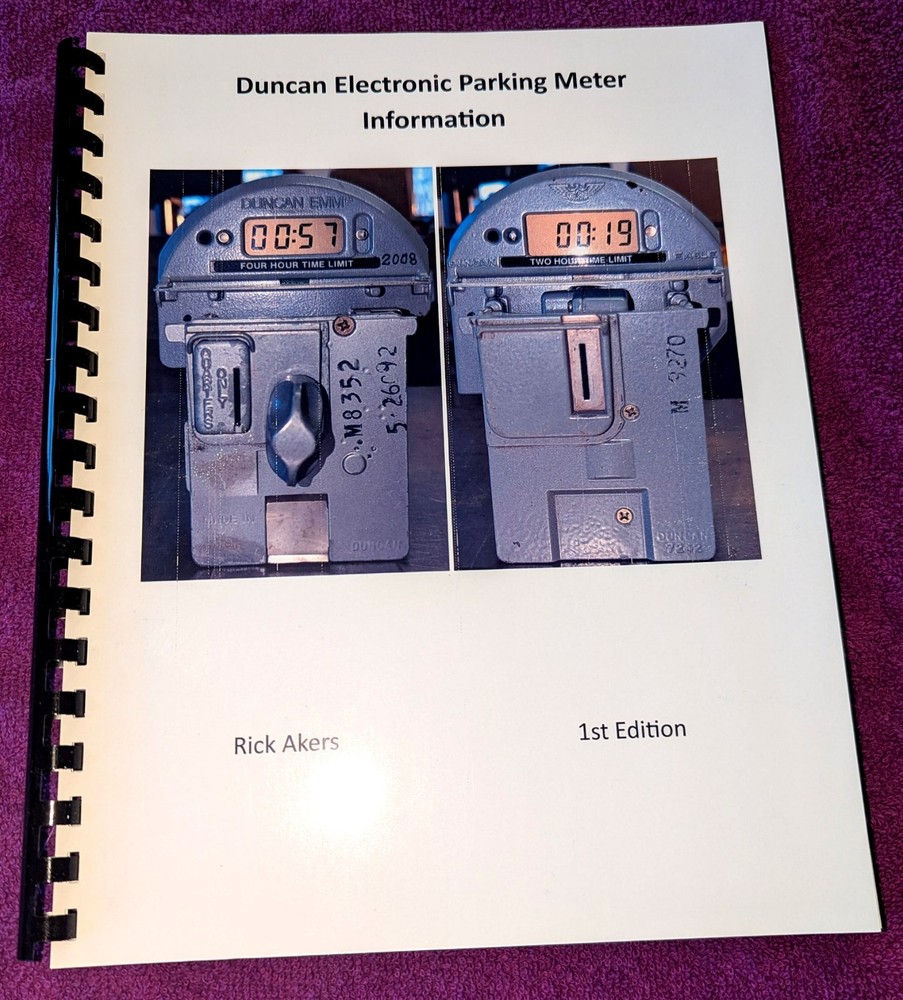 Duncan Electronic Parking Meter Information