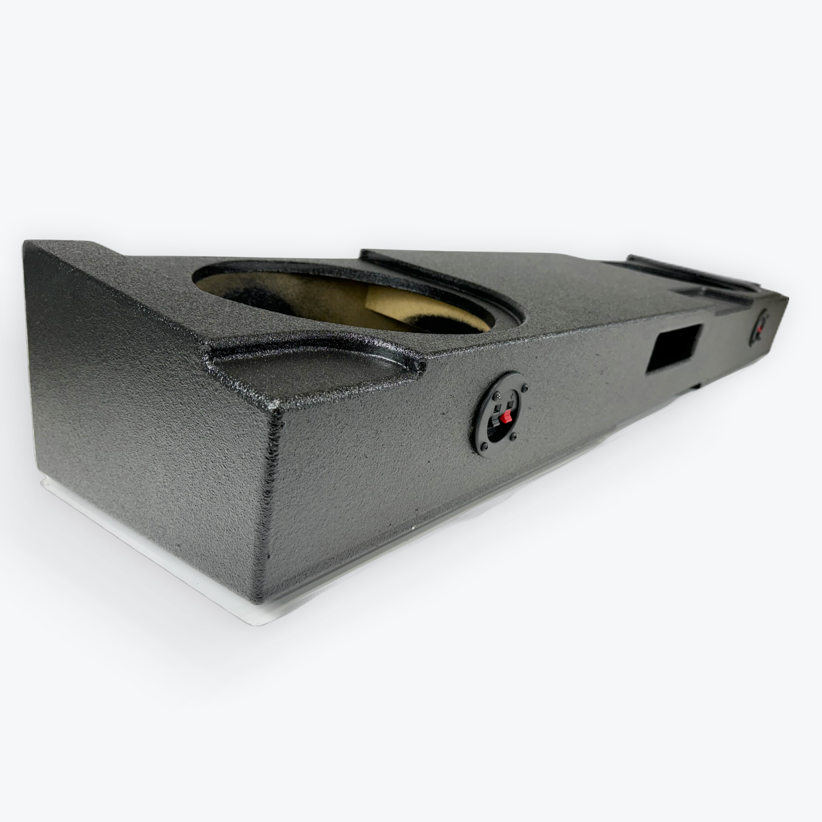 Silverado Sierra 07-18 Crew Cab Subwoofer Box Enclosure 2x12 Ported KUZTOMBOXES