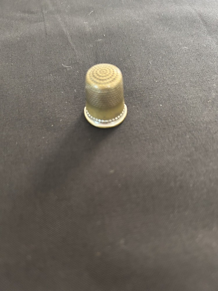 Vintage silver thimble