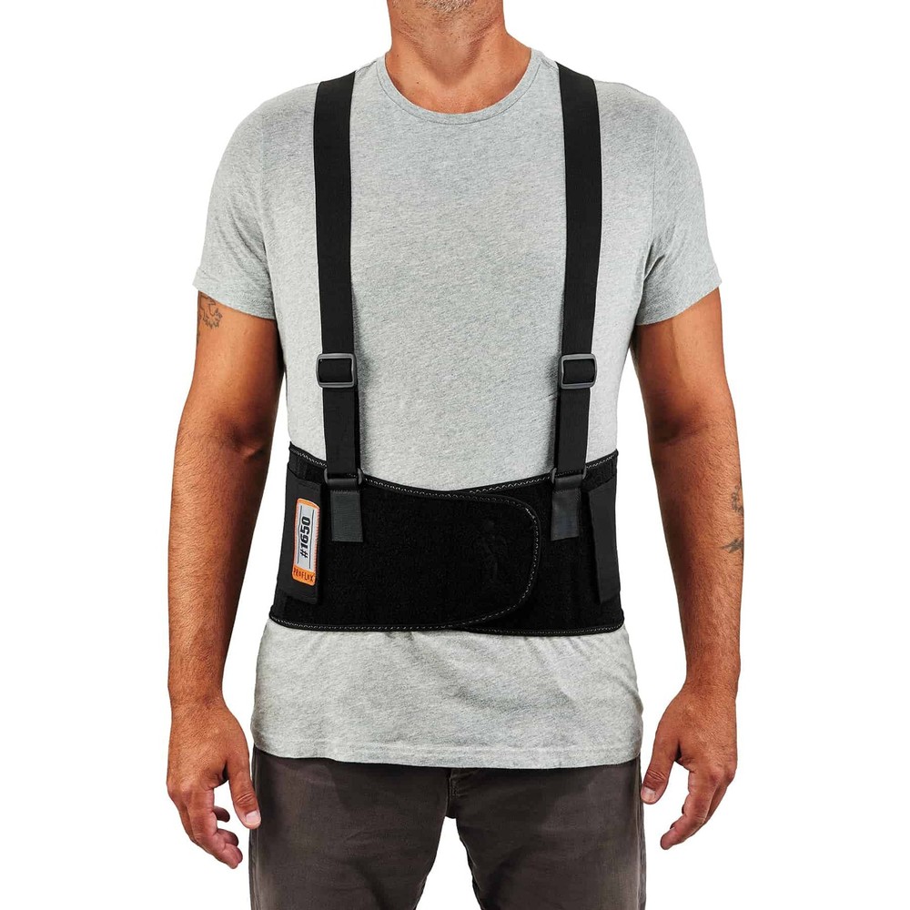 ProFlex 1650 Back Support Belt, 7.5" Elastic, Adjustable, Removeable Straps, ...