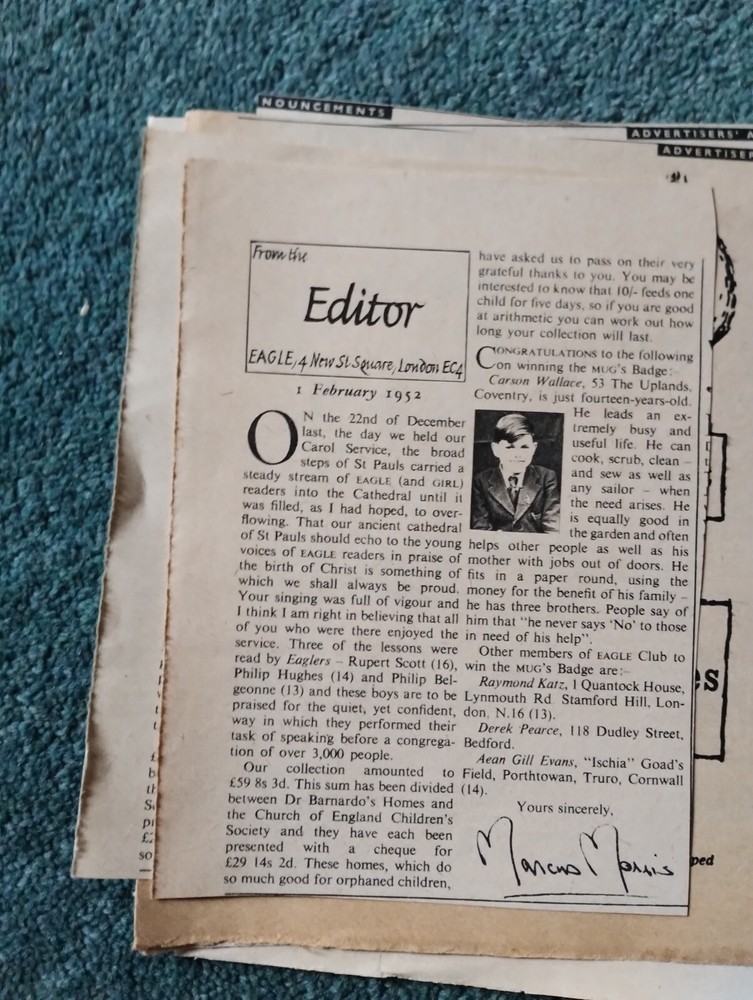 A2p Ephemera 1952 Article Carson Wallace Uplands Coventry