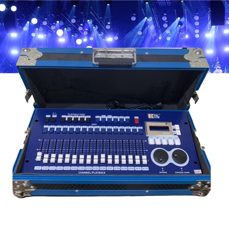Professional DMX512 Controller 256A DMX Console Stage Light Controller With Case