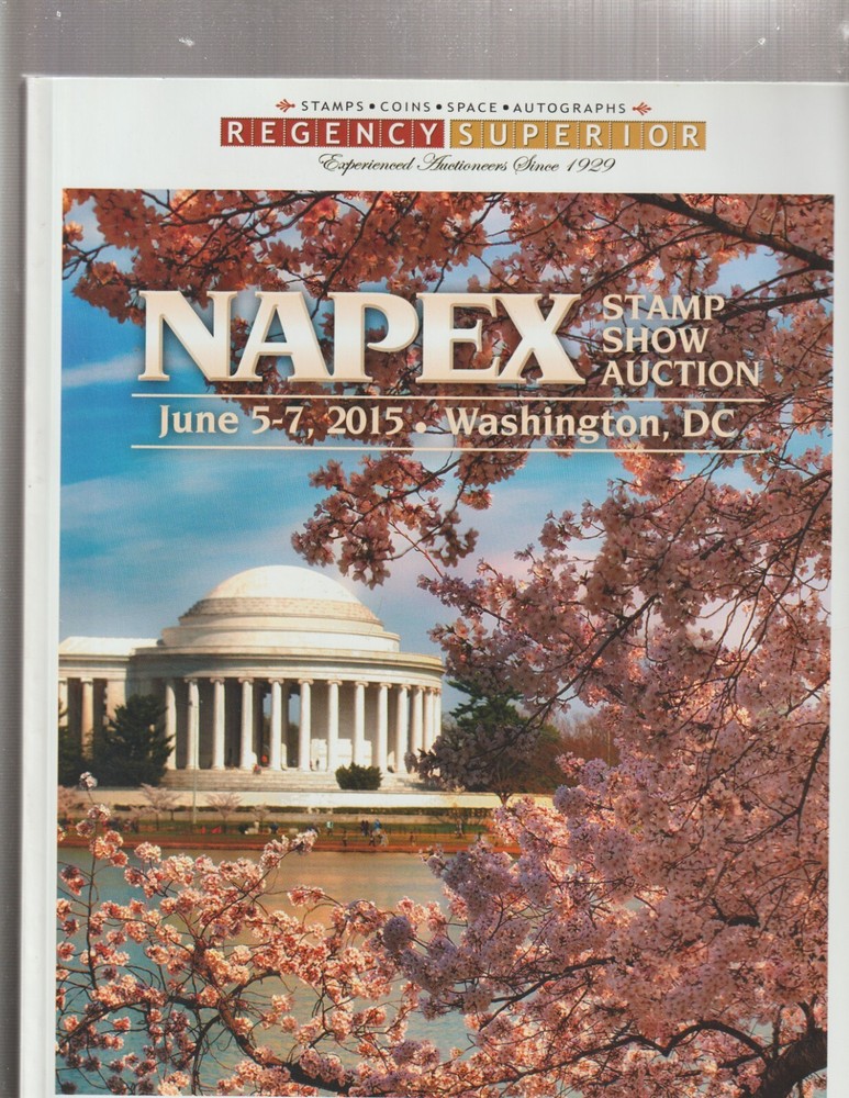 REGENCY SUPERIOR 2015 & 2016 SPACE-AUTOGRAPHS & STAMPS, 2 Catalogs, 4 Auctions.