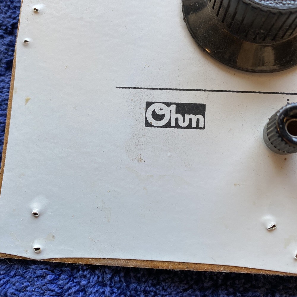 Ohm Acoustics Model D Speaker Crossover Assembly Working w Tweeter Level Knob 2