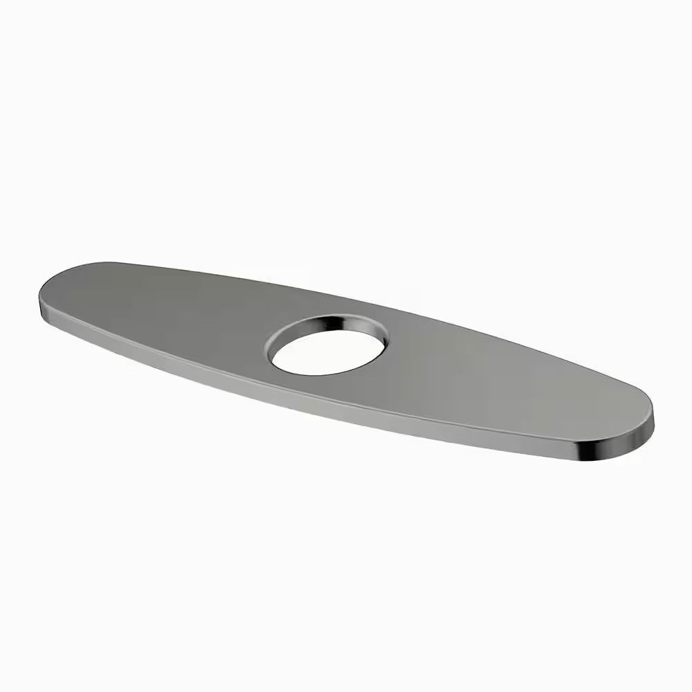 10 In. Deck Plate in Stainless Steel