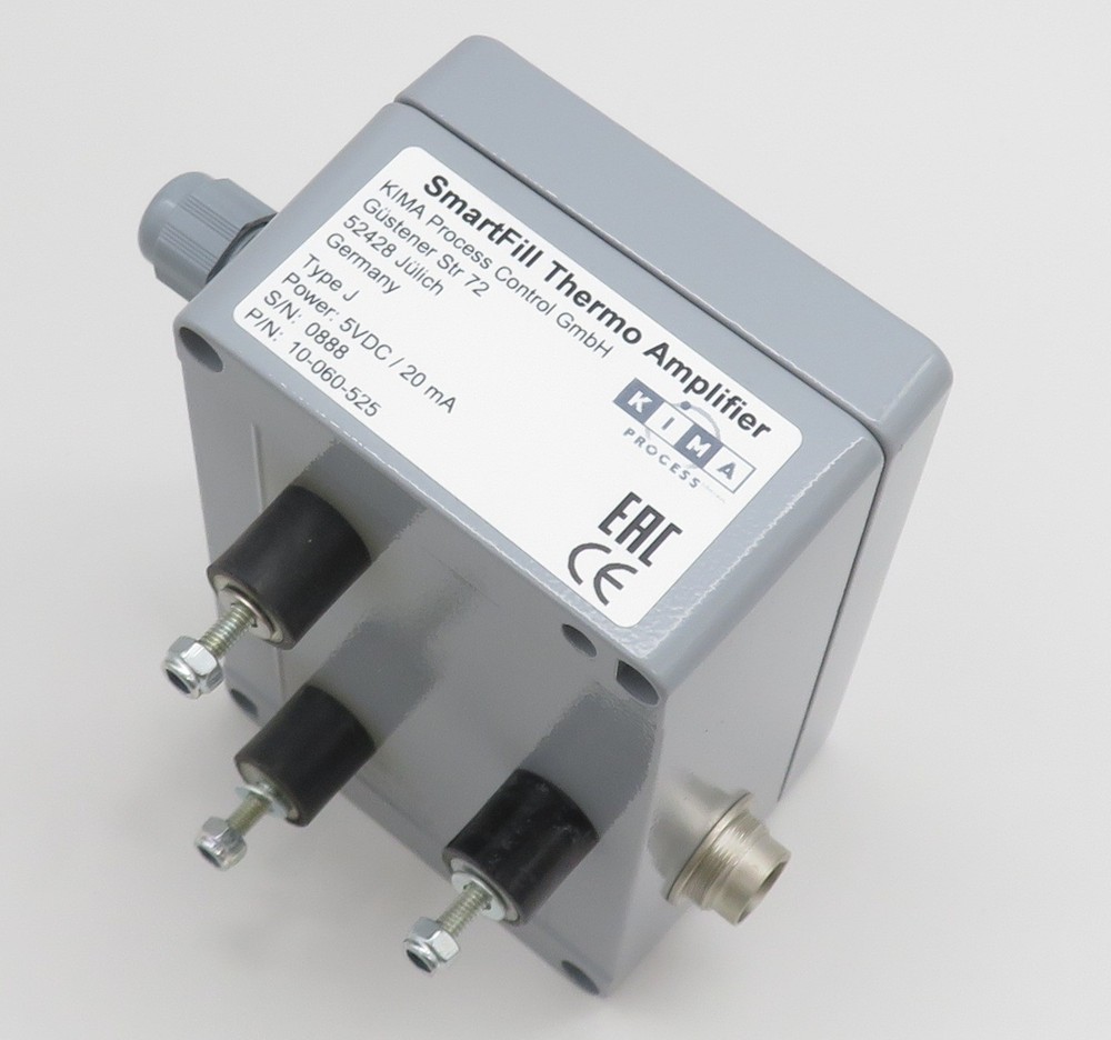KIMA Process Control SmartFill Thermo Amplifier Type J Amplifier for Ball Mill