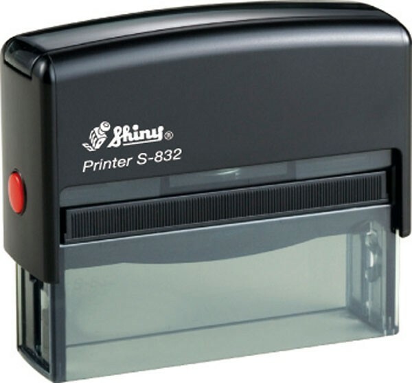 Shiny S-832 Replacement Ink Pad Red Ink