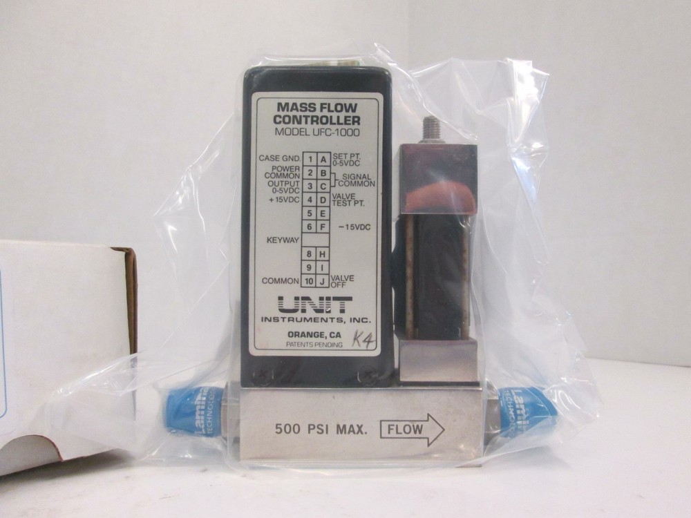 Unit UFC-1000 Mass Flow Controller MFC, O2, 10 SLPM