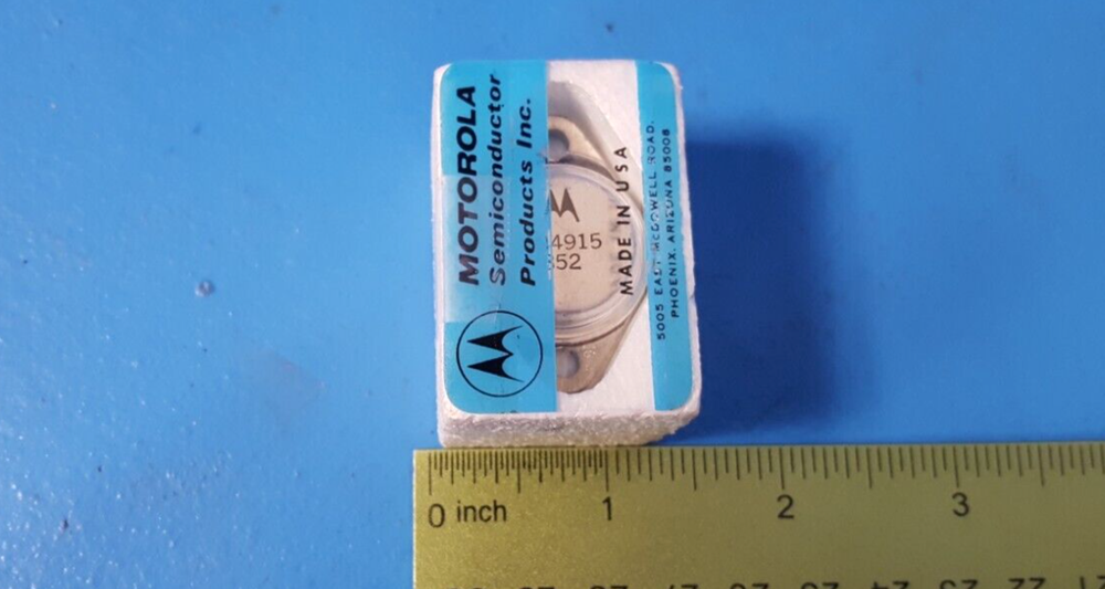 TRANSISTOR, 2N4915, MOTOROLA