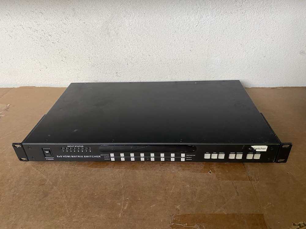 8x8 HDMI Matrix Switcher