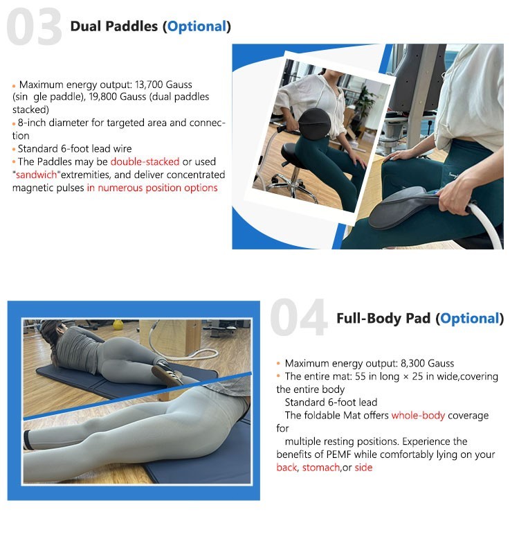 Hot US Warehouse EMTT PEMF PMST Loop Magnetic Therapy Machine Ship Fast