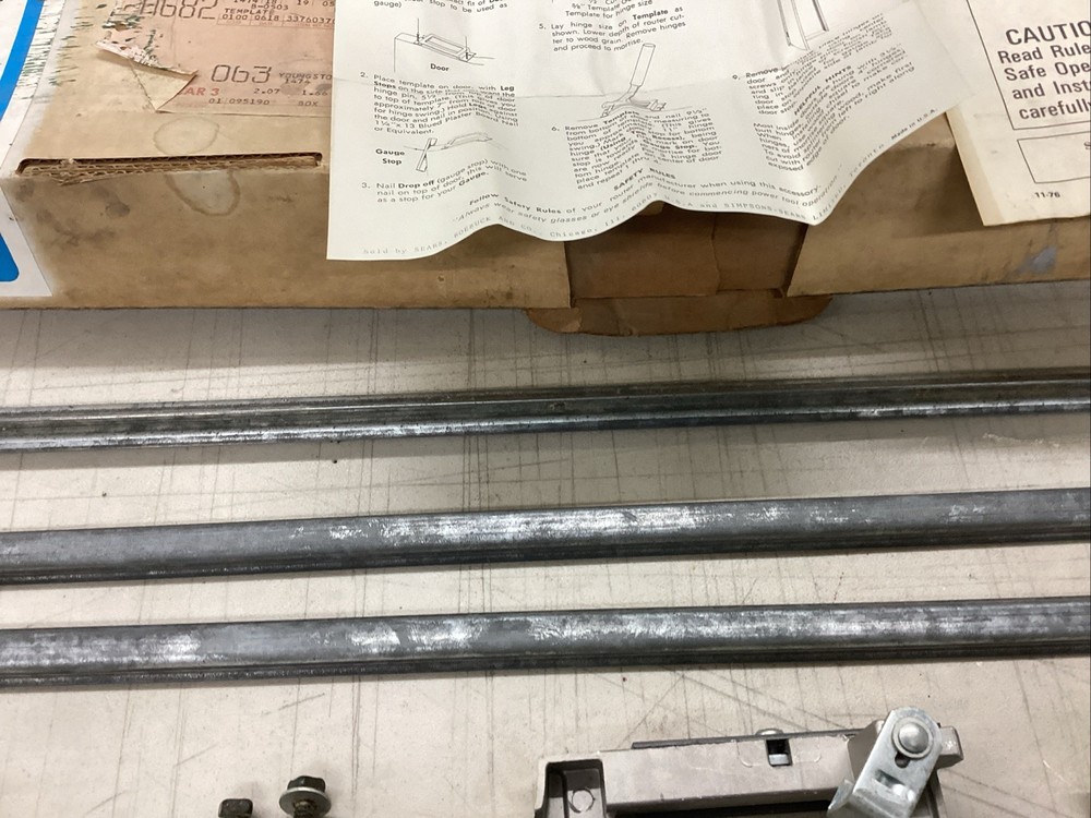 Craftsman Butt Hinge Template 9 2564