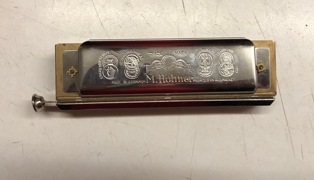 Vintage Hohner Chromonica Chromatic Harmonica 260 C With Original Case